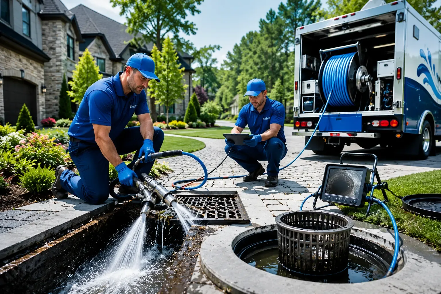 Local outdoor drain cleaning professionals in Rumford, ME